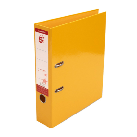 5 Star Office Lever Arch File A4 Yellow 10 Pack 423733 178700 F