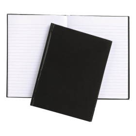 5 Star Office Notebook Casebound Ruled 192 Pages A6 Black 10 Pack 938261 463322 F