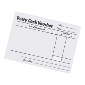 5 Star Office Petty Cash Pad 80 Sheets 88mm x 138mm 5 Pack 114198 F