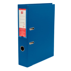 5 Star Office Premium Polypropylene Lever Arch File A4 Royal Blue 10 Pack 908307 117412 F