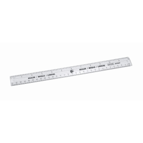5 Star Office Ruler 30cm Clear 10 Pack 154332 F