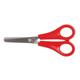 5 Star Office School Scissors 130mm Red 162357 F