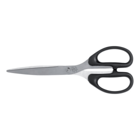 5 Star Office Scissors 207mm ABS Handles Stainless Steel Blades Black 121715 F