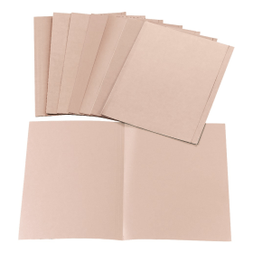 5 Star Office Square Cut Folder Recycled 170gsm Foolscap Buff 100 Pack 117582 F