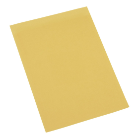 5 Star Office Square Cut Folder Recycled 180gsm Foolscap Yellow 100 Pack 137542 F