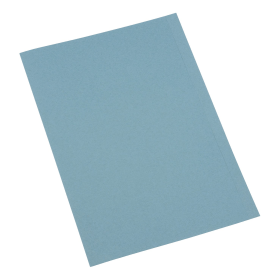 5 Star Office Square Cut Folder Recycled 250gsm A4 Blue 100 Pack 104202 F
