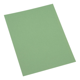 5 Star Office Square Cut Folder Recycled 250gsm A4 Green 100 Pack 106696 F