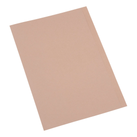 5 Star Office Square Cut Folder Recycled 250gsm Foolscap Buff 100 Pack 167709 F