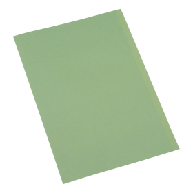 5 Star Office Square Cut Folder Recycled 250gsm Foolscap Green 100 Pack 126225 F