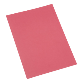 5 Star Office Square Cut Folder Recycled 250gsm Foolscap Red 100 Pack 159357 F