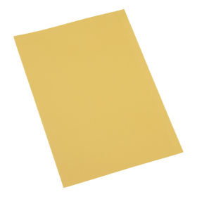 5 Star Office Square Cut Folder Recycled 250gsm Foolscap Yellow 100 Pack 176578 F