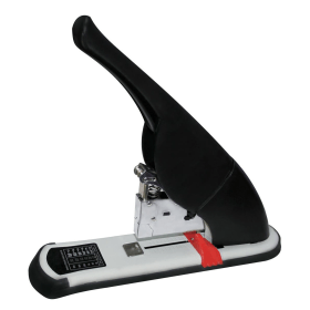5 Star Office Stapler Heavy Duty Office Lever Arm All Steel Capacity 240 Sheets Black 918621 114029 F