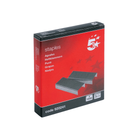 5 Star Office Staples 23 12 1000 Pack 103757 F