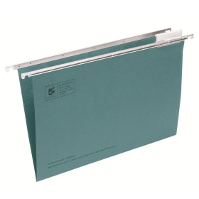 5 Star Office Suspension File Tabs Inserts 15mm Foolscap Green 50 Pack 125299 F