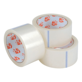 5 Star Office Tape Roll 48mm x 66m Clear 3 Pack 122057 F