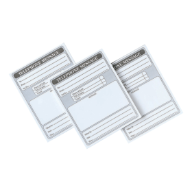 5 Star Office Telephone Message Pad White 10 Pack 463328 F