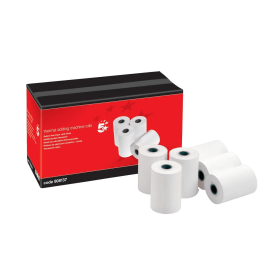 5 Star Office Thermal Printer Rolls 80mm x 76m White 20 Pack 908137 106531 F