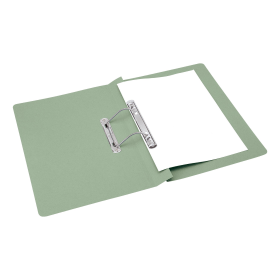 5 Star Office Transfer Spring File 285gsm Foolscap Green 50 Pack 128996 F