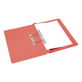 5 Star Office Transfer Spring File 285gsm Foolscap Red 50 Pack 102372 F