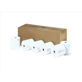 5 Star Printer Rolls Thermal 57mm x 27m White 20 Pack 882178 889031 F