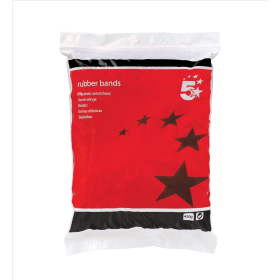 5 Star Rubber Bands No.24 152 x 1.5mm 454g 935428 409129 F