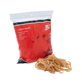 5 Star Rubber Bands No.69 152 x 6mm 454g 296476 150677 F