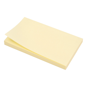 5 Star Sticky Notes 100 Sheets 127mm x 76mm Yellow 12 Pack 409093 F