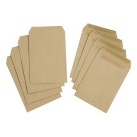 5 Star Value Envelope Pocket Self Seal 80gsm C5 Manilla 500 Pack 889369 F