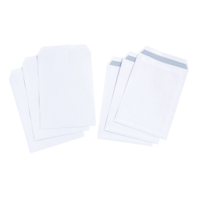 5 Star Value Envelope Pocket Self Seal 90gsm C4 White 250 Pack 638558 889016 F