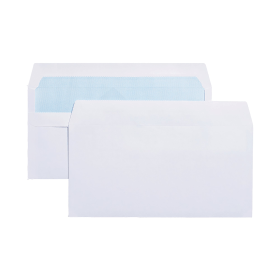 5 Star Value Envelopes Self Seal 90gsm DL White 1000 Pack 88469 900346 F