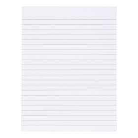 5 Star Value Memo Pad 160 Pages Ruled 150mm x 200mm White 10 Pack 498653 F