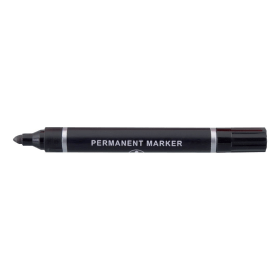 5 Star Value Permanent Marker Bullet Tip Black 10 Pack 245994 F