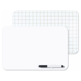 5 Star Whiteboard A4 Plain Grid 12 Pack FS669012 F
