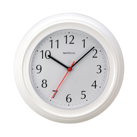 Acctim Wycombe Wall Clock White 392113 F