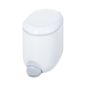 Addis Bathroom Pedal Bin White 3.5L AG17341 F