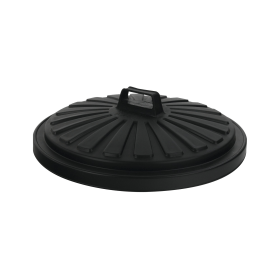 Addis Black Dustbin Lid Round 90L 179014 F