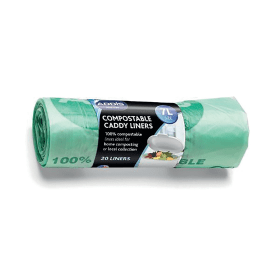Addis Compost Liners 7 Litre Green 20 Pack 913253 F