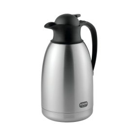 Addis Diplomat Vacuum Jug 2 Litre Stainless Steel Black 396624 F