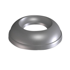 Addis Metallic Grey Open Top Bin Lid 50L AG13973 F