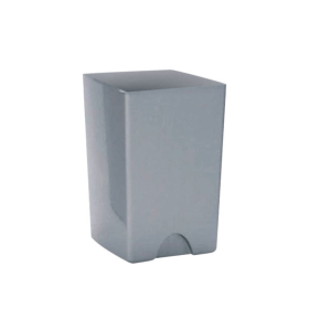 Addis Metallic Grey Roll Top Bin Base 25L AG05898 F