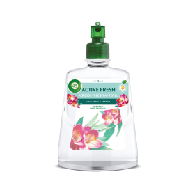 Air Wick Active Fresh Aerosol Free Spray Refill Eucalyptus and Freesia 228ml 829203 F