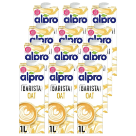 Alpro Barista Oat Milk 1000ml 12 Pack 830756 F
