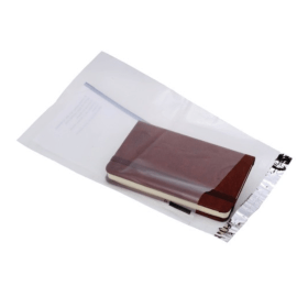Ampac Envelope 165mm x 230mm Lightweight Polythene Clear with Panel 100 Pack 372887 F