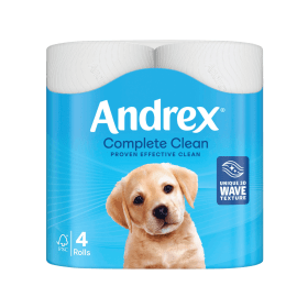 Andrex Toilet Roll 2 Ply 190 Sheets 24 Pack KC23489 F