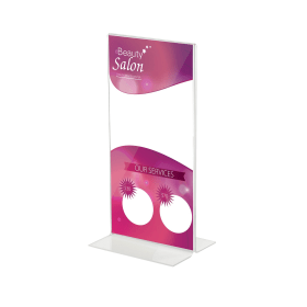 Announce 1 3 A4 Stand Up Sign Holder 498674 F