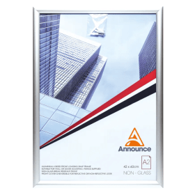 Announce A2 Snap Frame Aluminium AA06220 F