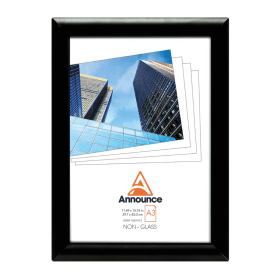 Announce A3 Snap Frame Black AA06223 F