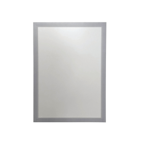 Announce A4 Frame Solo Magnetic Stripes Silver Grey 10 Pack 927821 F