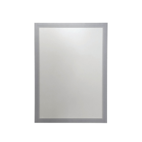Announce A4 Frame Solo Magnetic Stripes Silver Grey 2 Pack 927828 F