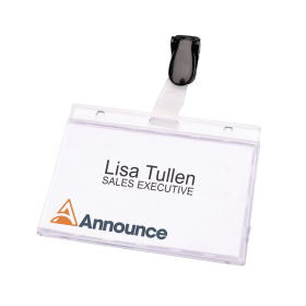 Announce Security Pass Holder 60mm x 90mm 25 Pack 498729 F